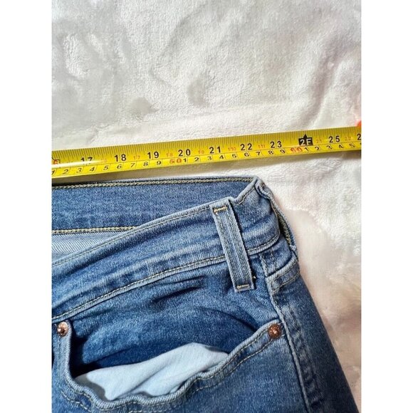 Womens Levis High Waisted Mom Ripped Jeans Size 26x38 - Picture 14 of 16